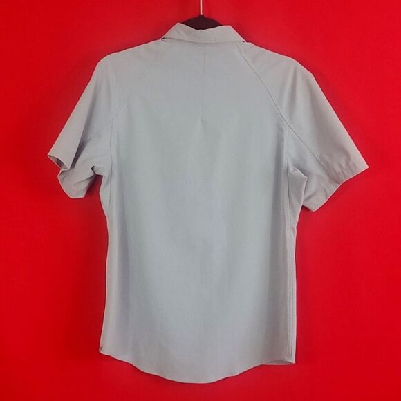 lululemon athletica Gray Casual Button Down Shirt - Picture 6 of 7